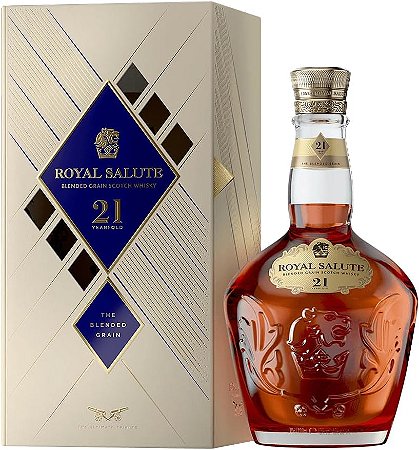 Whisky Chivas Royal Salute The Blended Grain Garrafa  21 anos - 700ml