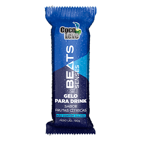 Gelo Coco Leve Sabor Beats Senses - 190g