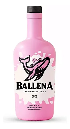 Licor Ballena De Coco Com Tequila - 750m