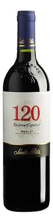 Vinho Tinto Chileno 120 Reserva Merlot - 750ml