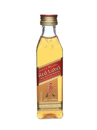 Miniatura Whisky Red Label - 50 ml