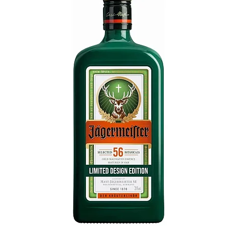 Licor Jägermeister Limited Edition Herbal Green Design - 700 ml