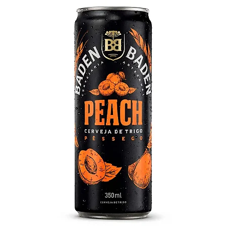 Cerveja Baden Baden Peach Lata - 350 ml