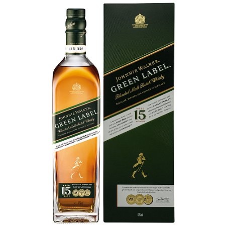 Whisky Green Label - 750 ml