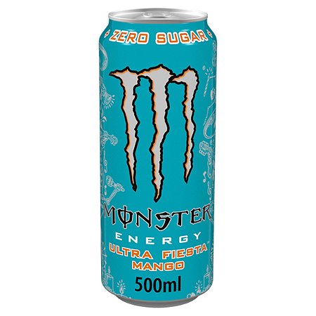 Energético Monster Fiesta Mango Zero - 473 ml