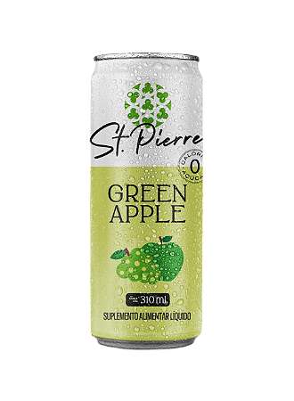 St. Pierre Zero Green Apple - 310 ml