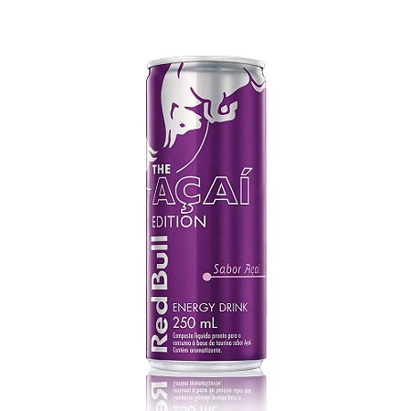 Energético Red Bull Açaí - 250 ml