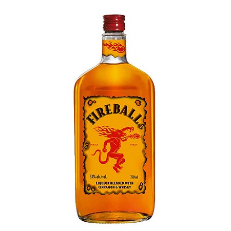 LIcor de Canela e Whisky Fireball - 750 ml