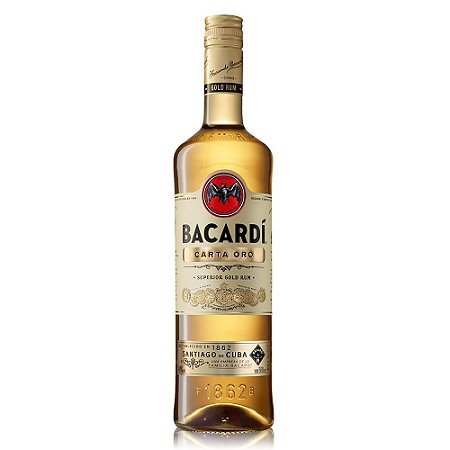 Rum Bacardi Carta Ouro - 980 ml