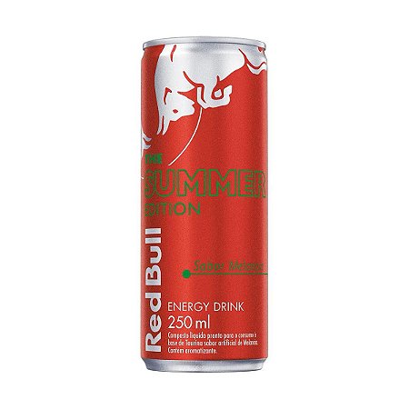 Energético Red Bull Summer Edition - Melancia - 250 ml