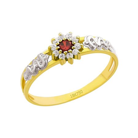 Anel De Formatura Ref 214 em Ouro 18k