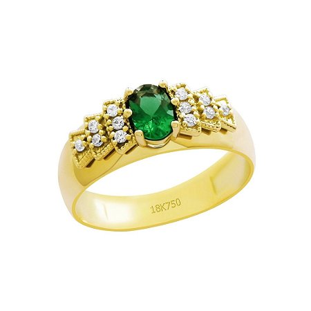 Anel De Formatura Ref. 234 em Ouro 18k