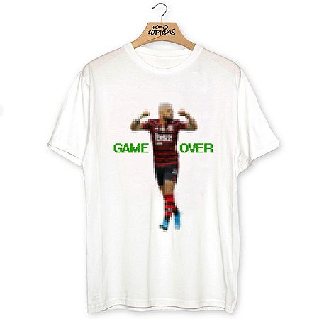 Camiseta Game Over Gabigol (Coleção Rubro-Negro)