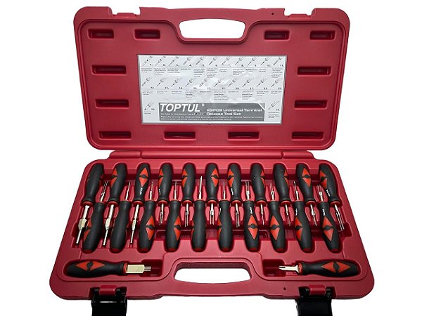 KIT PARA EXTRAIR TERMINAIS DE CONECTORES ELÉTRICOS