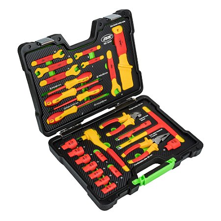 KIT DE FERRAMENTAS ISOLADAS 1000V IEC60900 COM 26 PEÇAS