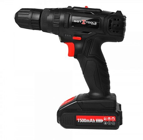 PARAFUSADEIRA/FURADEIRA BATERIA ENCAIXE 3/8” – 30NM