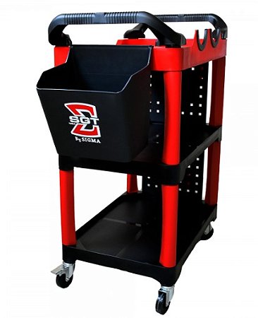 CARRINHO DETAILERS RED & SHINE II
