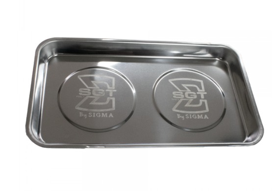 BANDEJA MAGNÉTICA RETANGULAR INOX 140X240MM