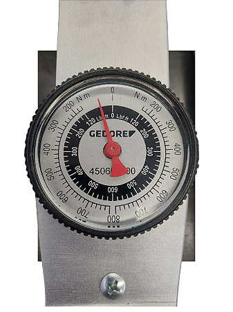 Torquímetro com Relógio 160 - 800 N.m com Encaixe 3/4 Pol. 4506-R600 GEDORE-47270