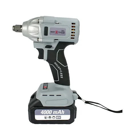 Chave de Impacto 1/2" e Parafusadeira 1/4" (2 em 1) 350Nm 21V 4.0Ah com 2 Baterias Carregador e Maleta SGT-7501A SIGMA TOOLS