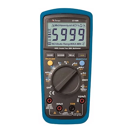 Multímetro Digital 750/1000V CAT III ET-1649 MINIPA