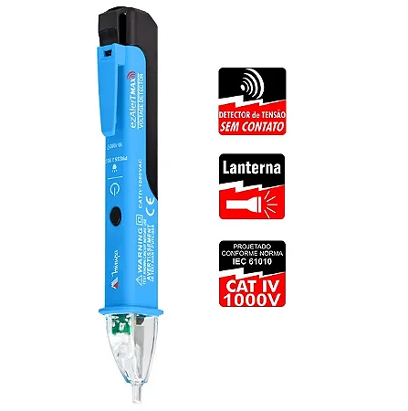 Detector de Tensão Minipa ez Alert Max