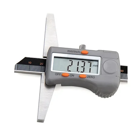 PAQUÍMETRO DE PROFUNDIDADE DIGITAL 300mm/12" 0,01mm 100.212 DIGIMESS