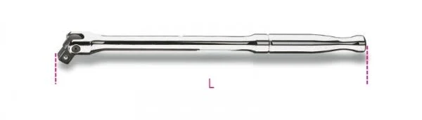 EXTENSAO ARTICULADA CROMADA COM CABO 1/2"- BETA