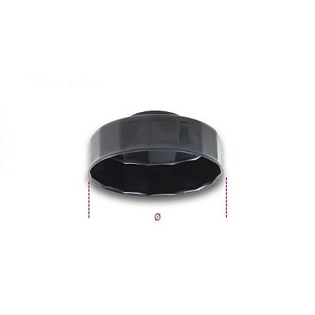 SOQUETE PARA FILTRO DE OLEO QUADRA 1/2