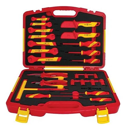 Kit 25 Peças Ferramentas Isoladas 1000v