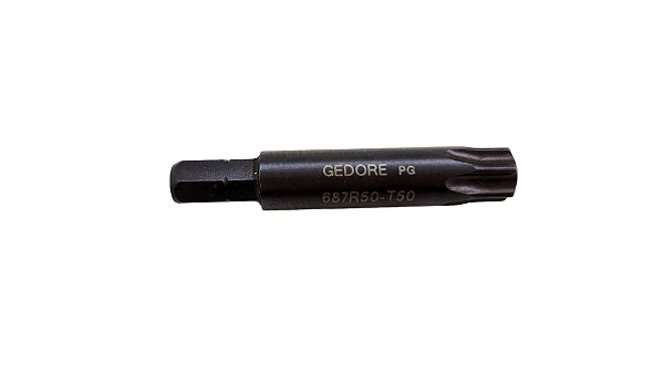 BITS TORX T50 ENCAIXE 1/4 T  687R50 GEDORE