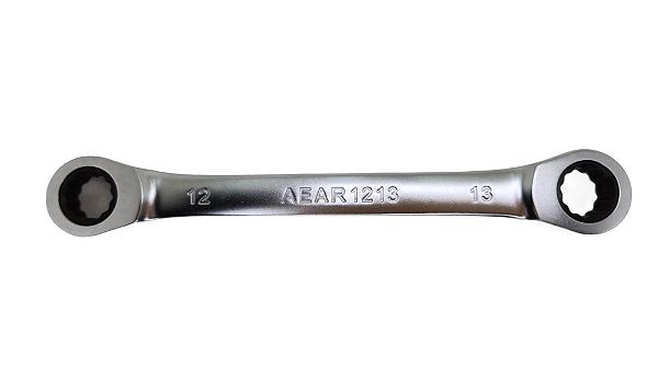 CHAVE ESTRELA C/ CATRACA 12X13MM