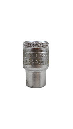 SOQUETE ESTRIADO 12MM ENCAIXE 1/2" D19 GEDORE