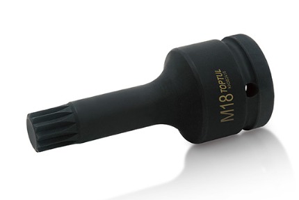 SOQUETE ESTRIADO PARA EIXO TRASEIRO AUDI/GOLF/JETTA/PASSAT