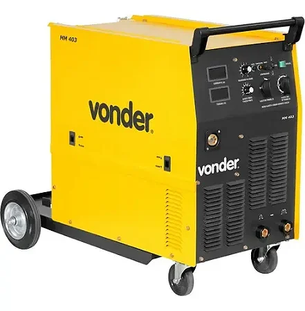 Máquina De Solda Mig/mag Usada Mm403 Trifásica Vonder