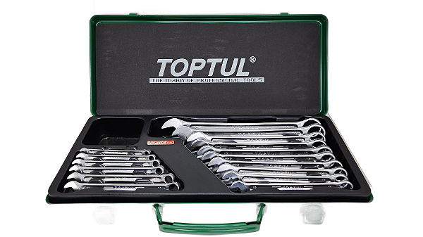 KIT DE CHAVE COMBINADA 6 A 24MM (MALETA E BERCO)