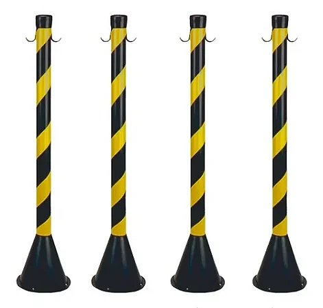PEDESTAL POLIETILENO PRETO - KIT COM 4