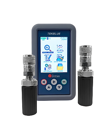 MANOMETRO SEM FIO TEKBLUE 600 BAR C/1 SENSOR PRESSAO 1 SENSOR TEMPERATURA