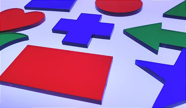 Formas Geométricas em acrílico