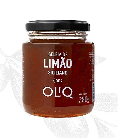 Geleia de Limão Siciliano 280g - Oliq