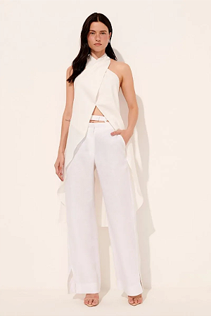CALÇA CAROLINA OFF WHITE