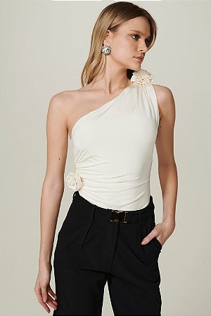 BLUSA DEISE OFF-WHITE