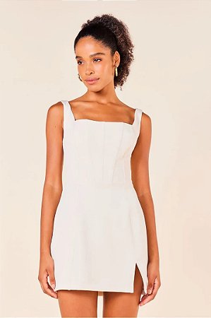 VESTIDO CURTO LONDON PÉROLA