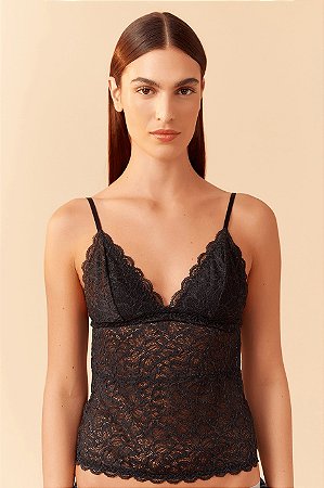 CAMISETE LILA PRETO