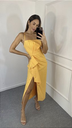 VESTIDO ALICIA AMARELO FIRE