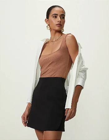 SHORT-SAIA BRUNA PRETO