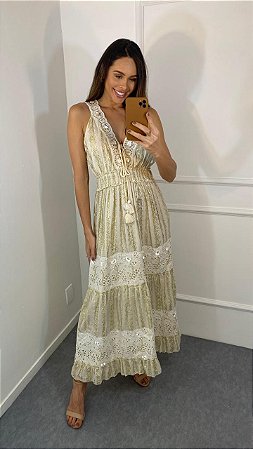 VESTIDO BOHO LUA OFF