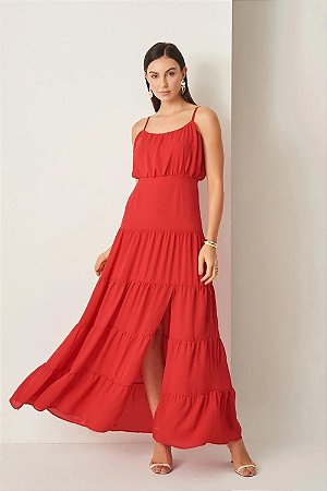 VESTIDO INGRID VERMELHO