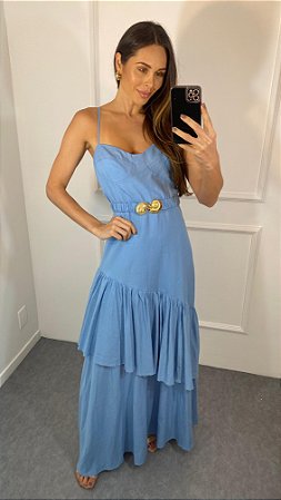 VESTIDO ESTELA AZUL