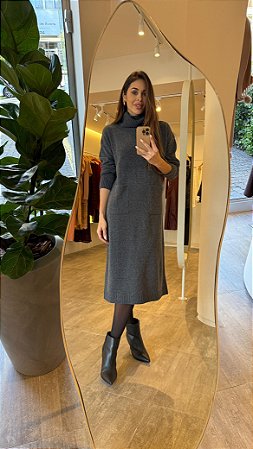 VESTIDO PATY MOUSSE CHUMBO